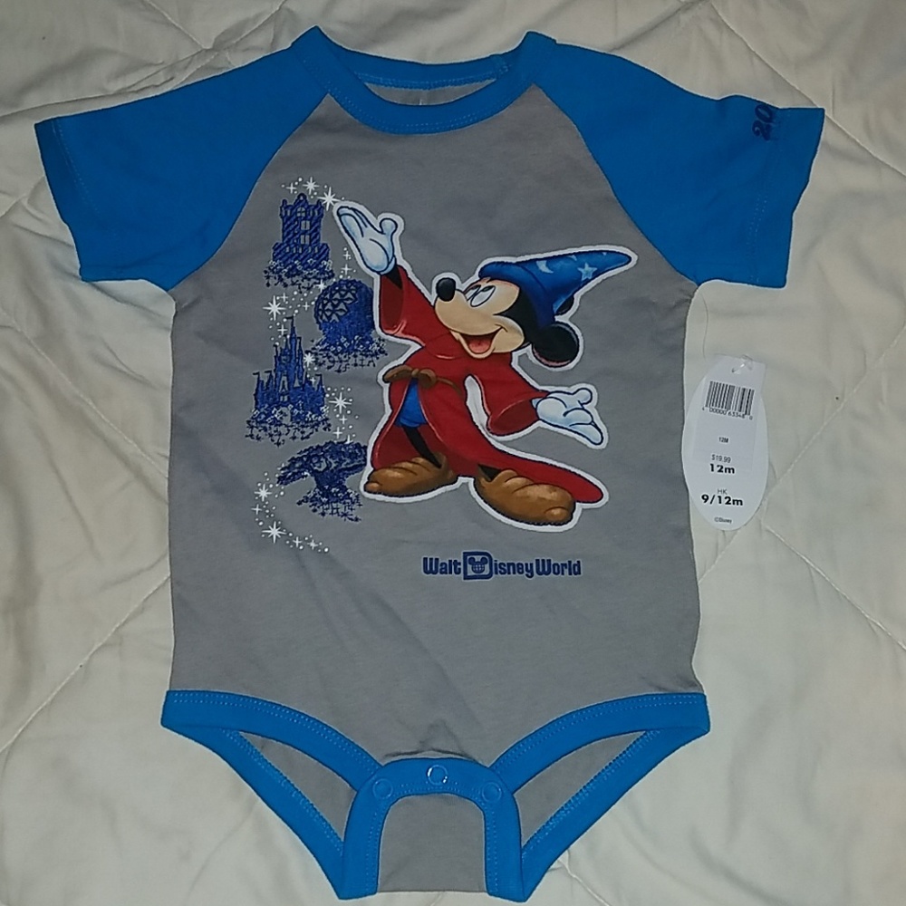 2017 Sorcerer Mickey onesie